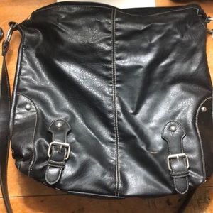 Large black purse